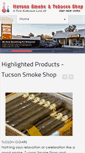 Mobile Screenshot of havanasmokeshoptucson.com